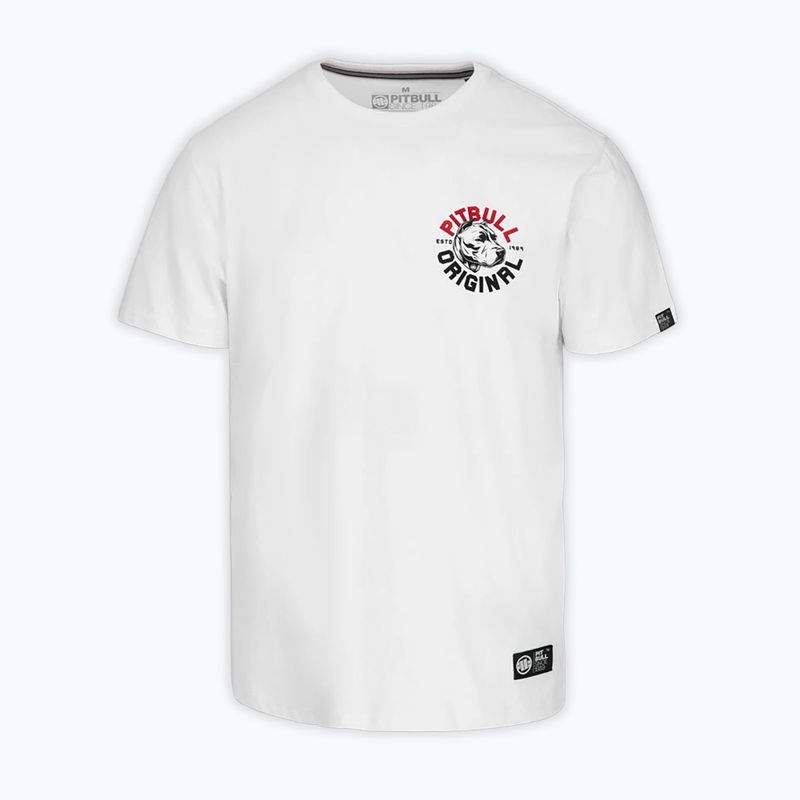 Men's T-shirt Pitbull Dog SD white 4