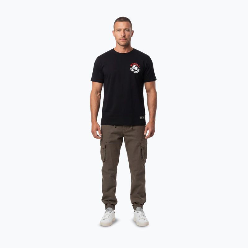 Men's T-shirt Pitbull Dog SD black 2