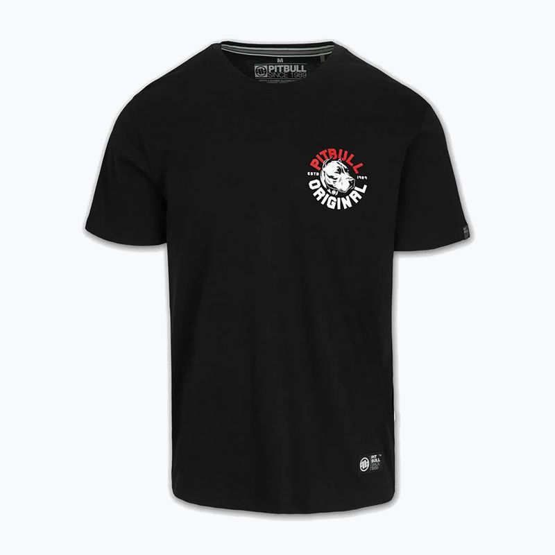 Men's T-shirt Pitbull Dog SD black 5
