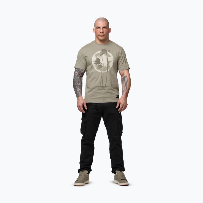 Men's T-shirt Pitbull Palms light grey harbour 2