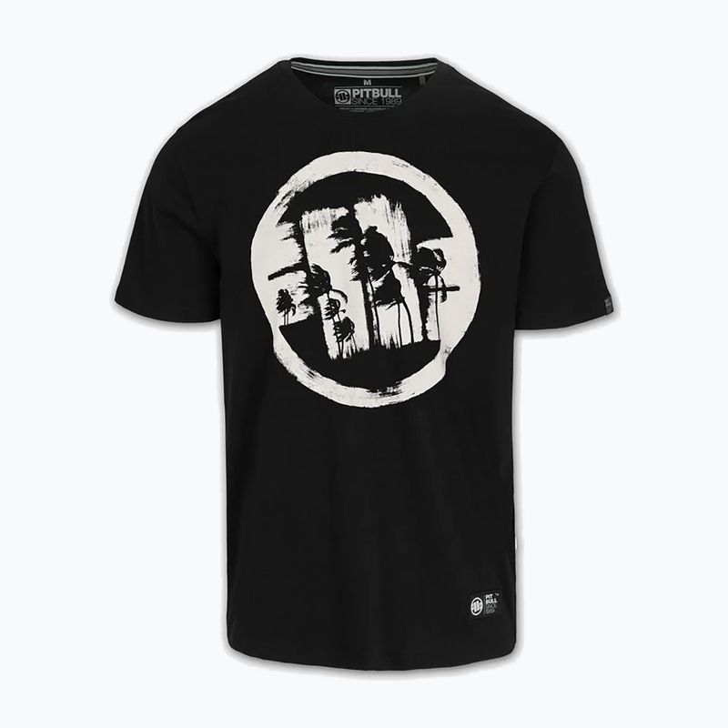 Men's T-shirt Pitbull Palms black logo 5