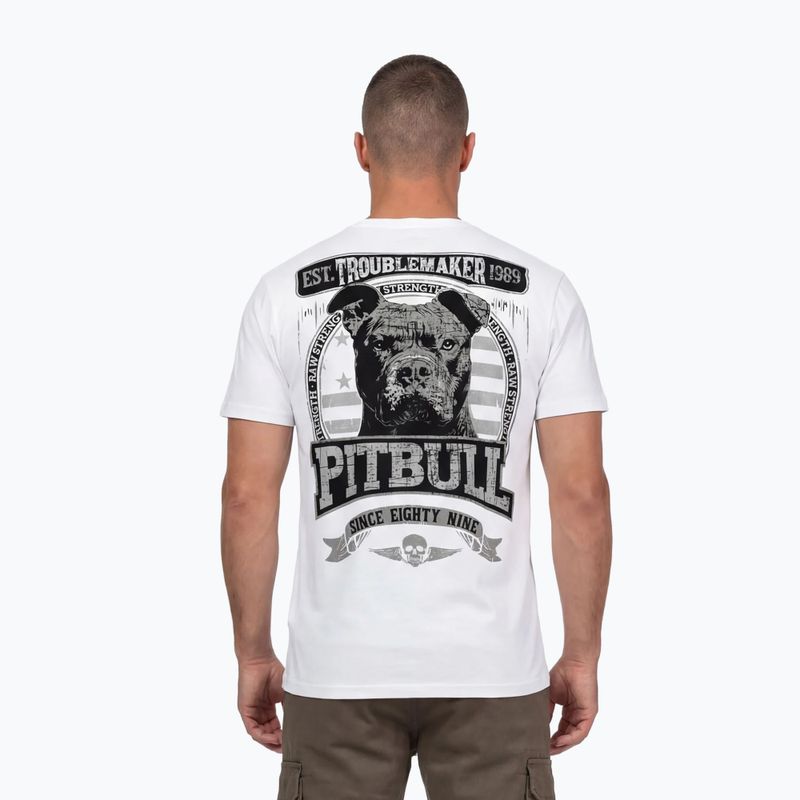 Men's T-shirt Pitbull Troublemarker white 3