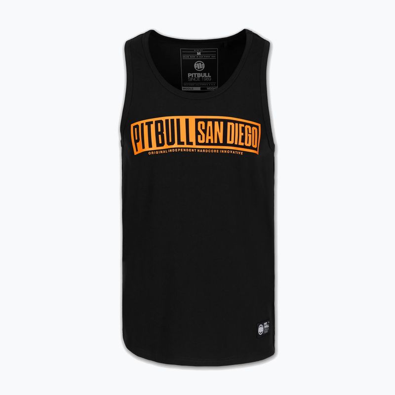 Men's T-shirt Pitbull Eighty Nine Dog Tank Top black 3