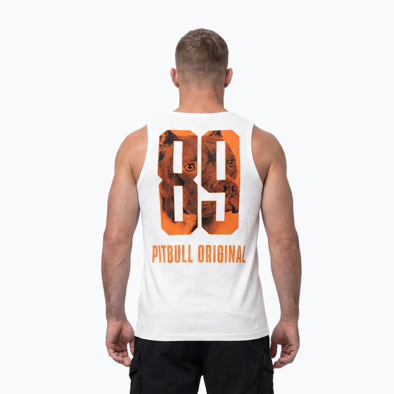 Men's T-shirt Pitbull Eighty Nine Dog Tank Top white 3