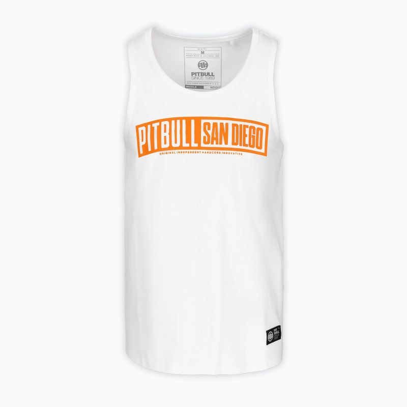Men's T-shirt Pitbull Eighty Nine Dog Tank Top white 5