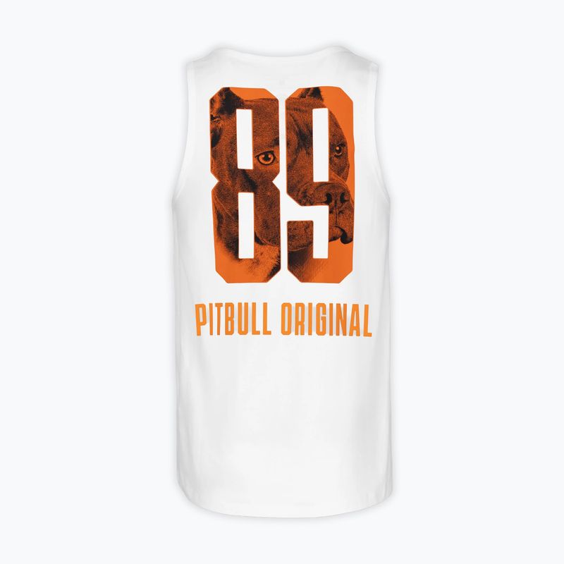 Men's T-shirt Pitbull Eighty Nine Dog Tank Top white 6