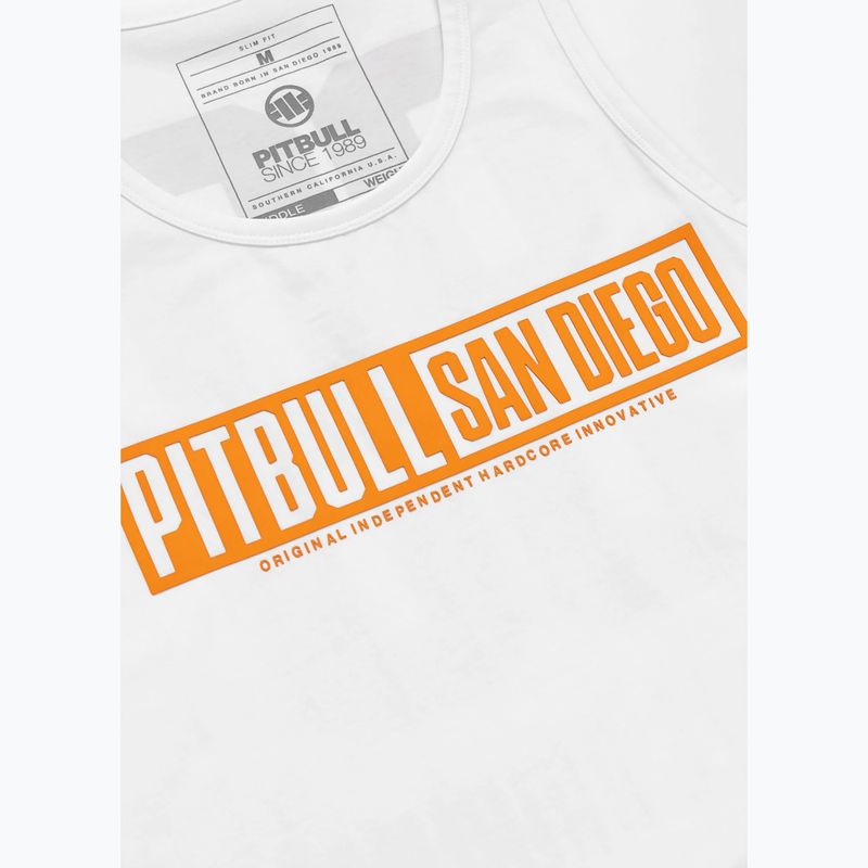 Men's T-shirt Pitbull Eighty Nine Dog Tank Top white 8