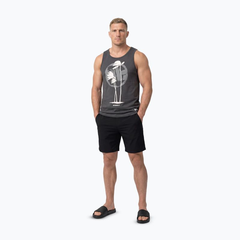 Men's T-shirt Pitbull Palms Tank Top light sand 2