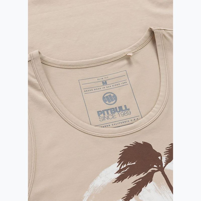 Men's T-shirt Pitbull Palms Tank Top light sand 5