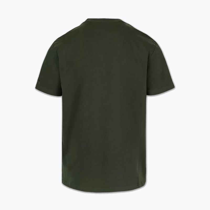 Men's T-shirt Pitbull USA CAL Big Logo old green 5