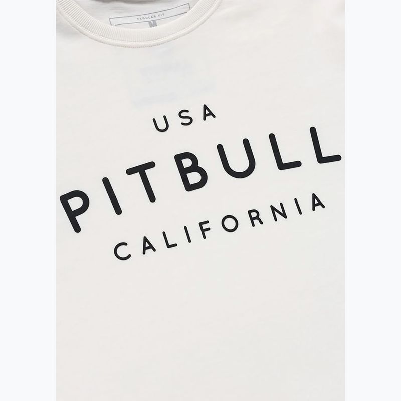 Men's T-shirt Pitbull USA CAL Big Logo white 7