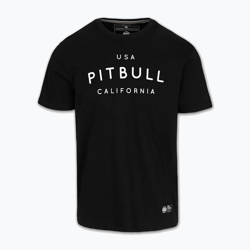 Men's T-shirt Pitbull USA CAL Big Logo black 4