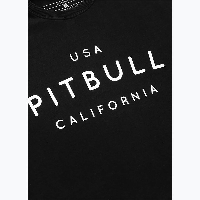Men's T-shirt Pitbull USA CAL Big Logo black 7