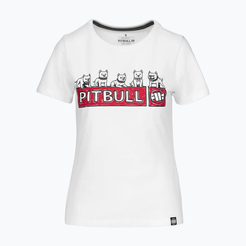 Women's T-shirt Pitbull Softbite white 4