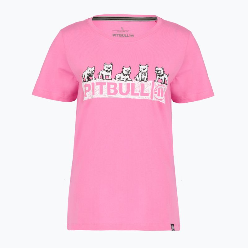 Women's T-shirt Pitbull Softbite ice pink