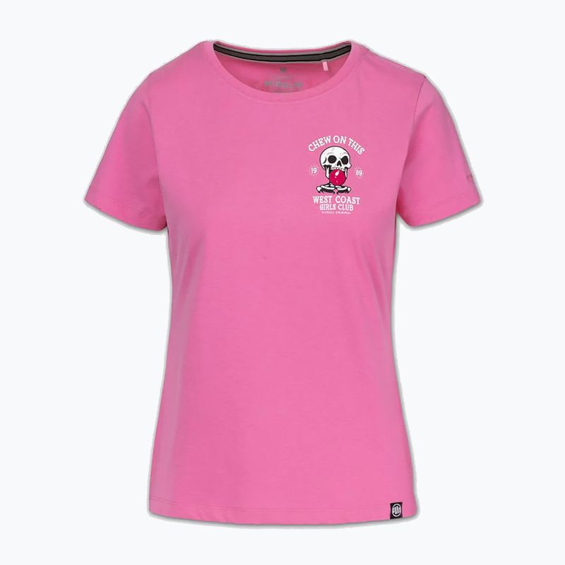 Women's T-shirt Pitbull Chew On This ice pink 4