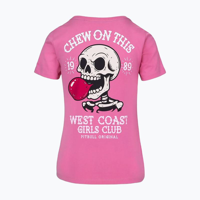 Women's T-shirt Pitbull Chew On This ice pink 5