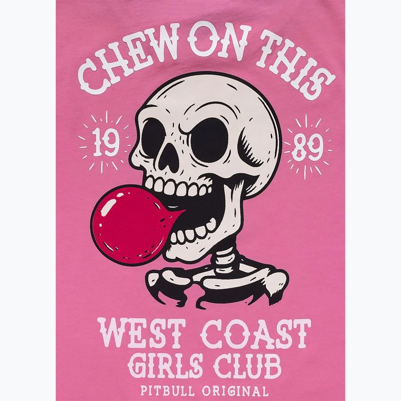Women's T-shirt Pitbull Chew On This ice pink 8