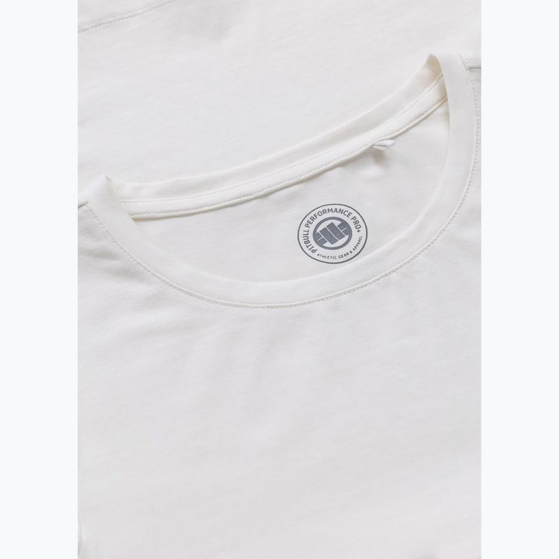 Women's T-shirt Pitbull Discovery Logo off white 5
