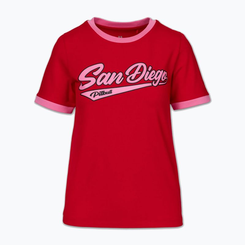 Women's T-shirt Pitbull San Diego Angel wild raspberry 3