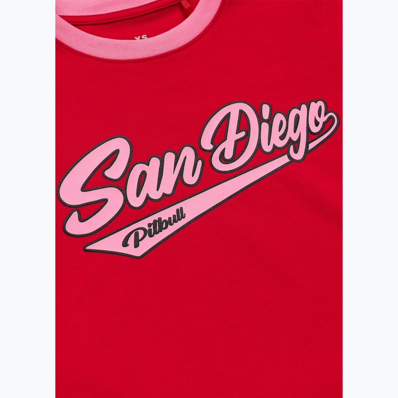 Women's T-shirt Pitbull San Diego Angel wild raspberry 6