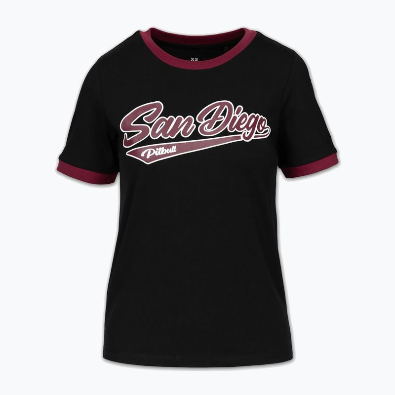 Women's T-shirt Pitbull San Diego Angel black 3