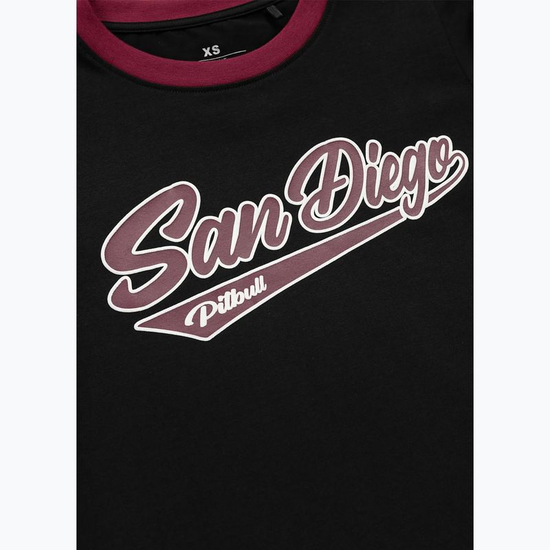 Women's T-shirt Pitbull San Diego Angel black 6