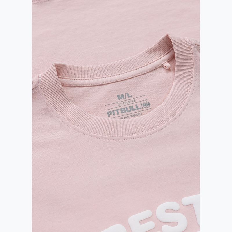 Women's T-shirt Pitbull Rest In Pink Oversize strawberry cream 7