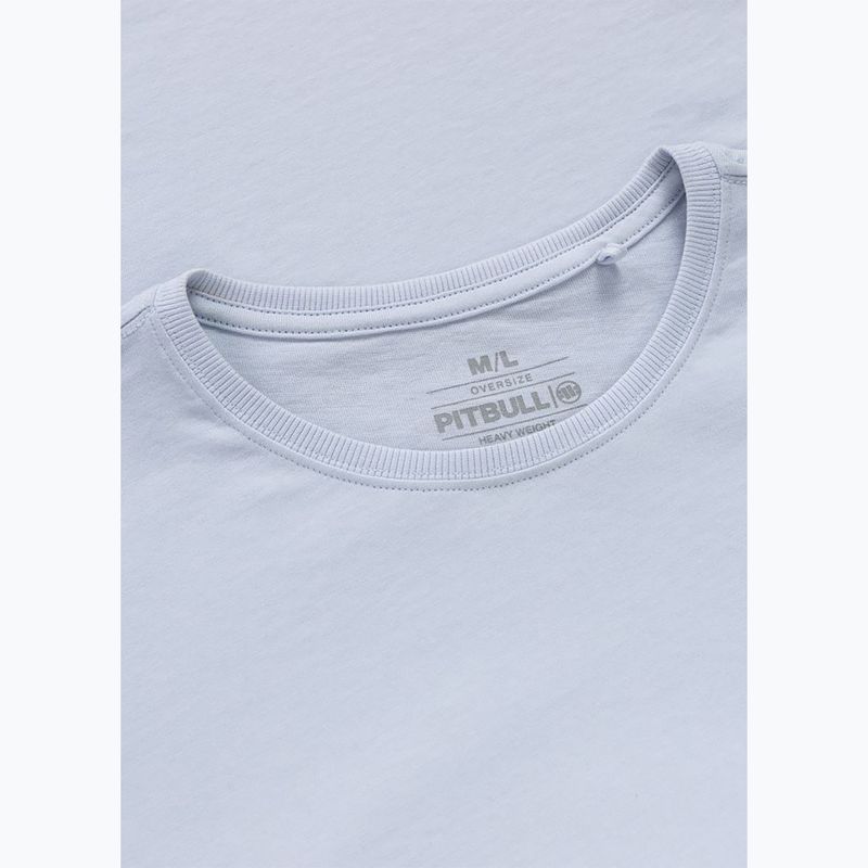 Women's sweatshirt Pitbull Skull Oversize frosted blue 7