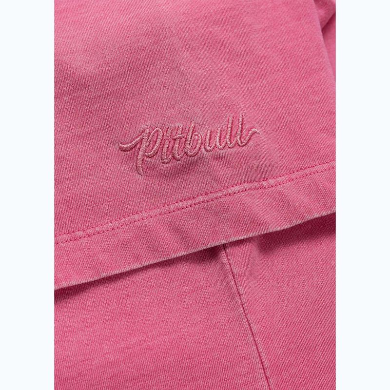Women's T-shirt Pitbull Dia De Los Perros washed pink 9