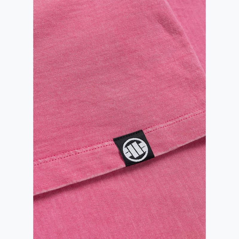 Women's T-shirt Pitbull Dia De Los Perros washed pink 10