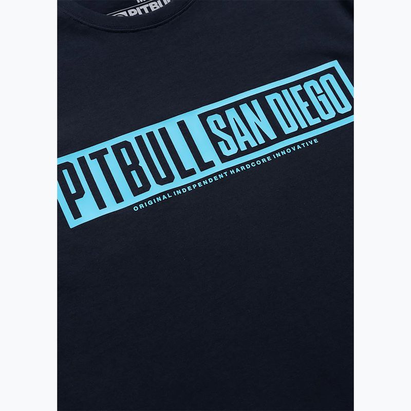 Pitbull Eighty Nine Dog men's T-shirt dark navy 9