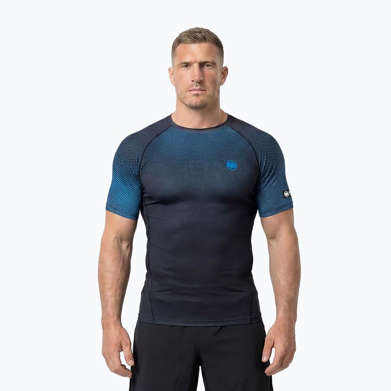 Men's rashguard Pitbull Belt Rashguard blue