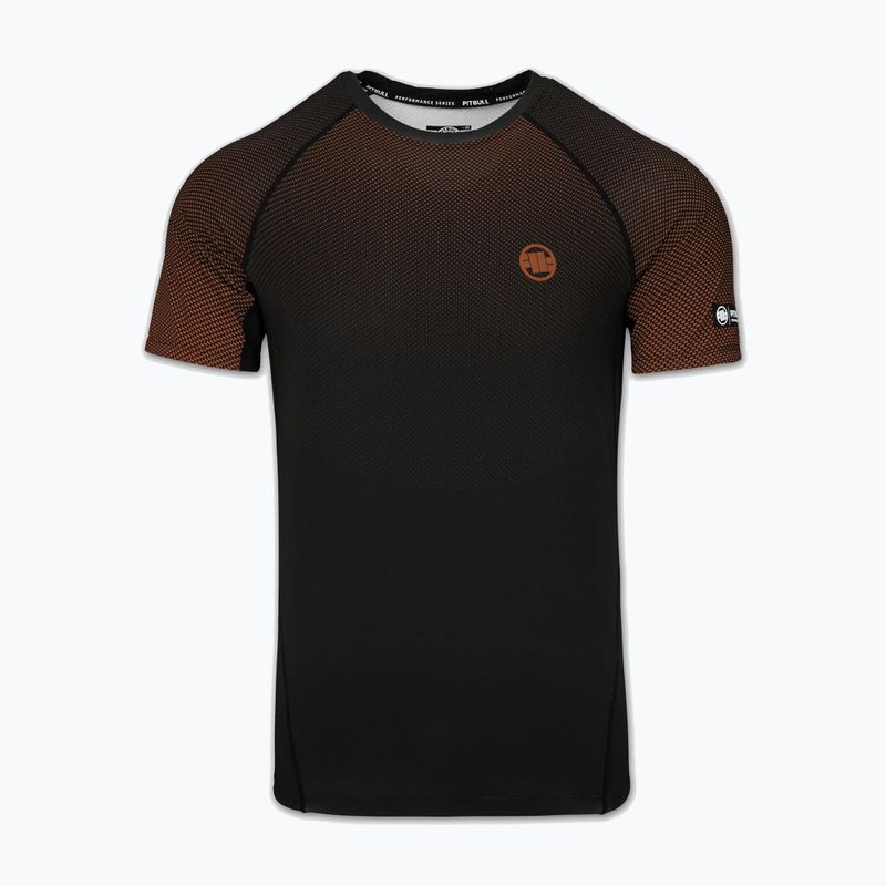 Men's rashguard Pitbull Belt Rashguard brown 3