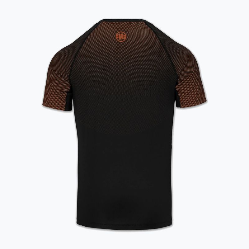 Men's rashguard Pitbull Belt Rashguard brown 4