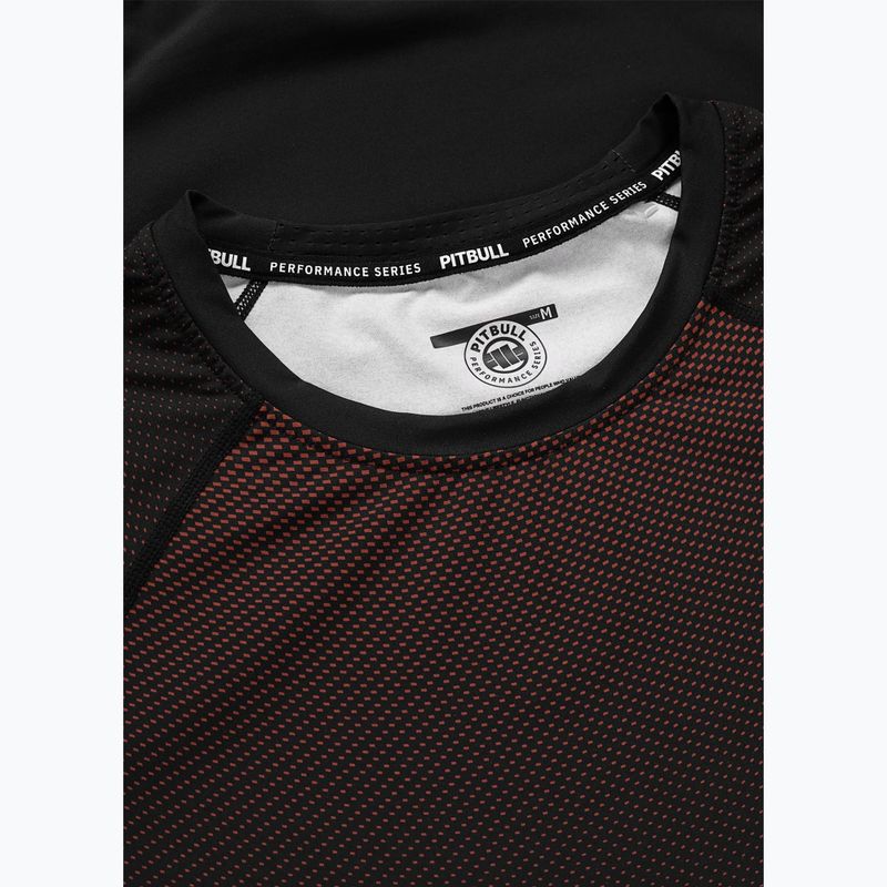 Men's rashguard Pitbull Belt Rashguard brown 5