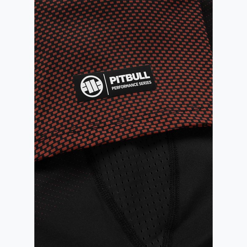 Men's rashguard Pitbull Belt Rashguard brown 7