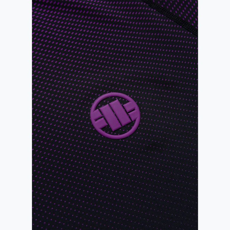 Men's long sleeve rashguard Pitbull Belt Rashguard purple 6