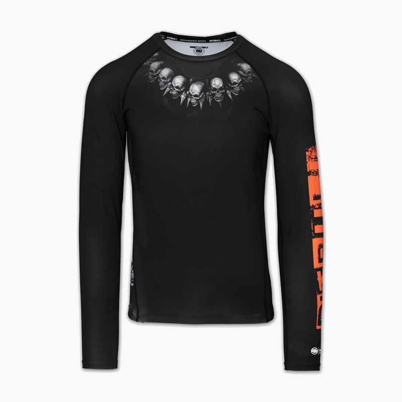 Men's long sleeve rashguard Pitbull Blacky Rashguard 5