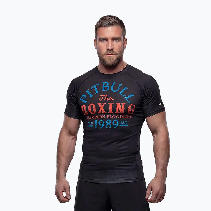 Men's rashguard Pitbull Champion Bloodline Rashguard black