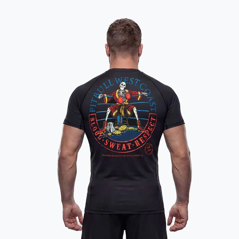 Men's rashguard Pitbull Champion Bloodline Rashguard black 3