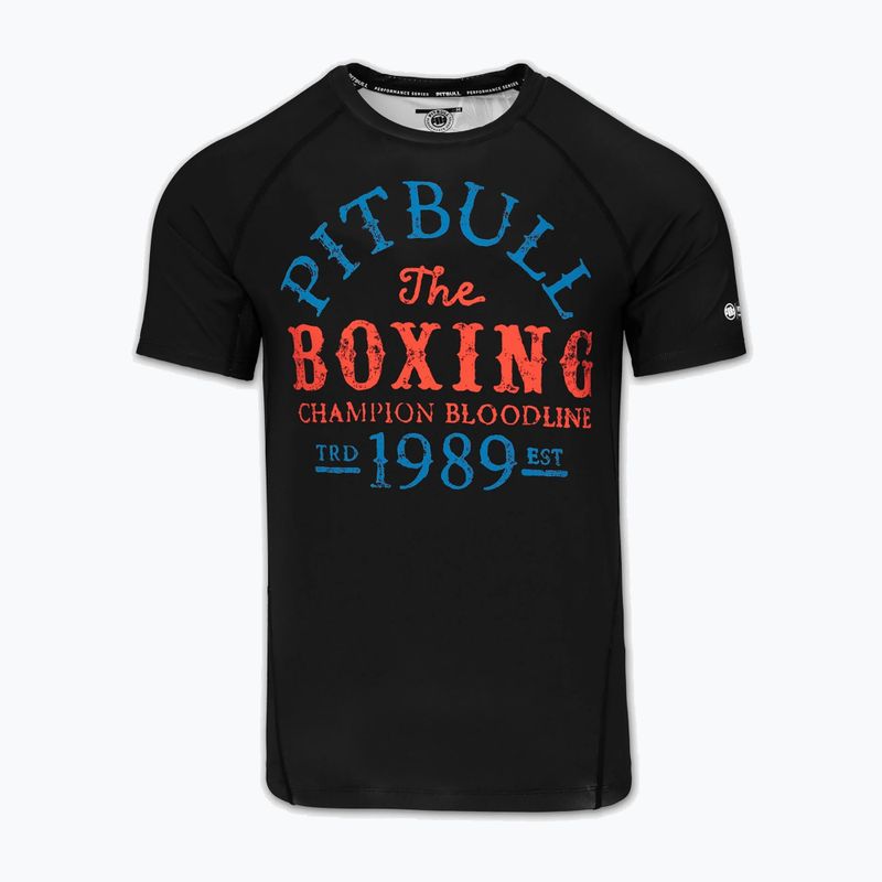 Men's rashguard Pitbull Champion Bloodline Rashguard black 5