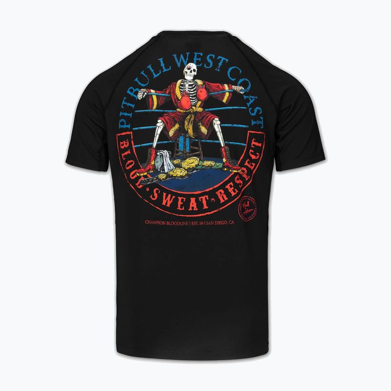 Men's rashguard Pitbull Champion Bloodline Rashguard black 6
