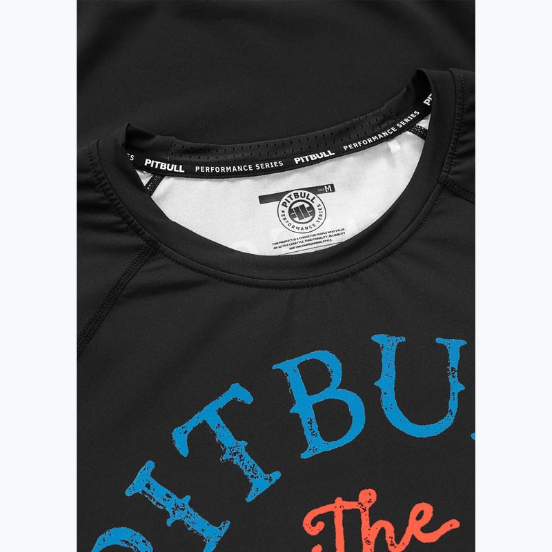 Men's long sleeve rashguard Pitbull Champion Bloodline Rashguard black 8