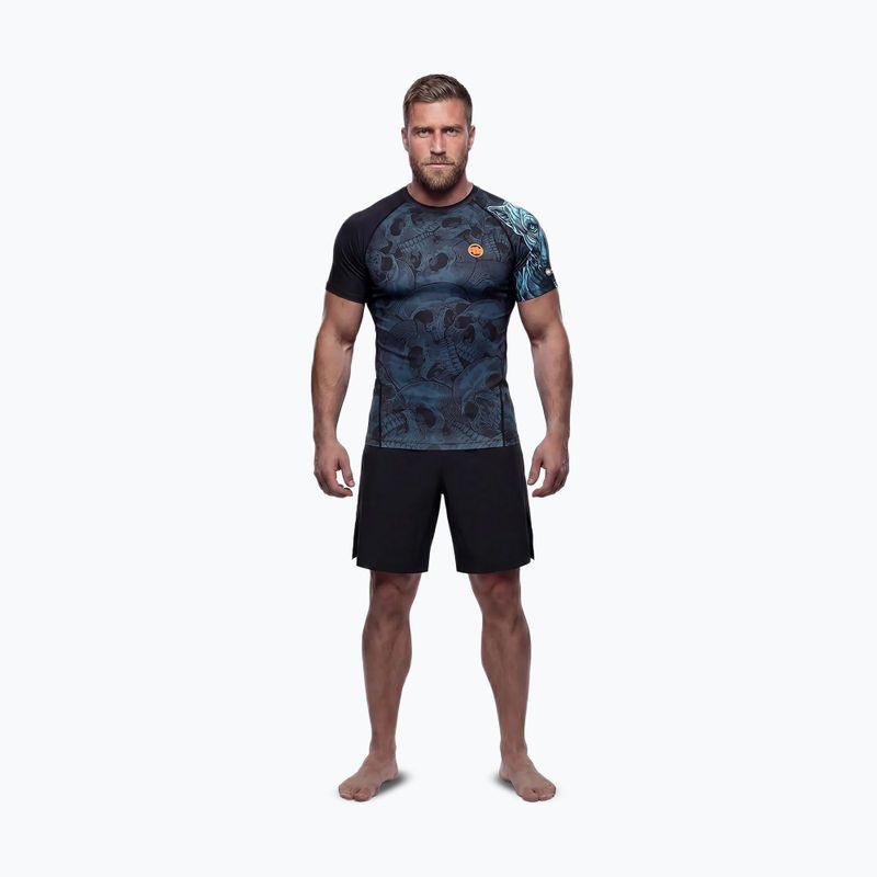 Men's rashguard Pitbull Guardian Angel Rashguard black 2