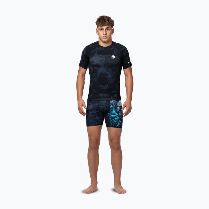 Men's rashguard Pitbull World Rashguard black 2