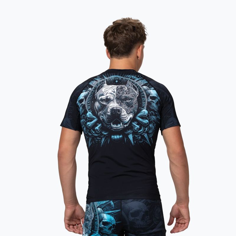 Men's rashguard Pitbull World Rashguard black 3