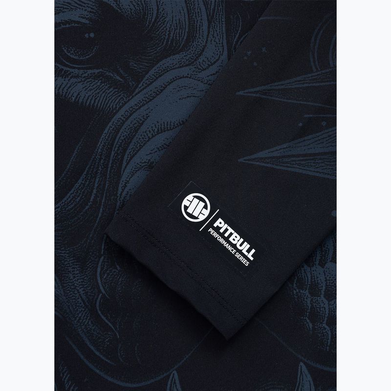 Men's long sleeve rashguard Pitbull World Rashguard black 11