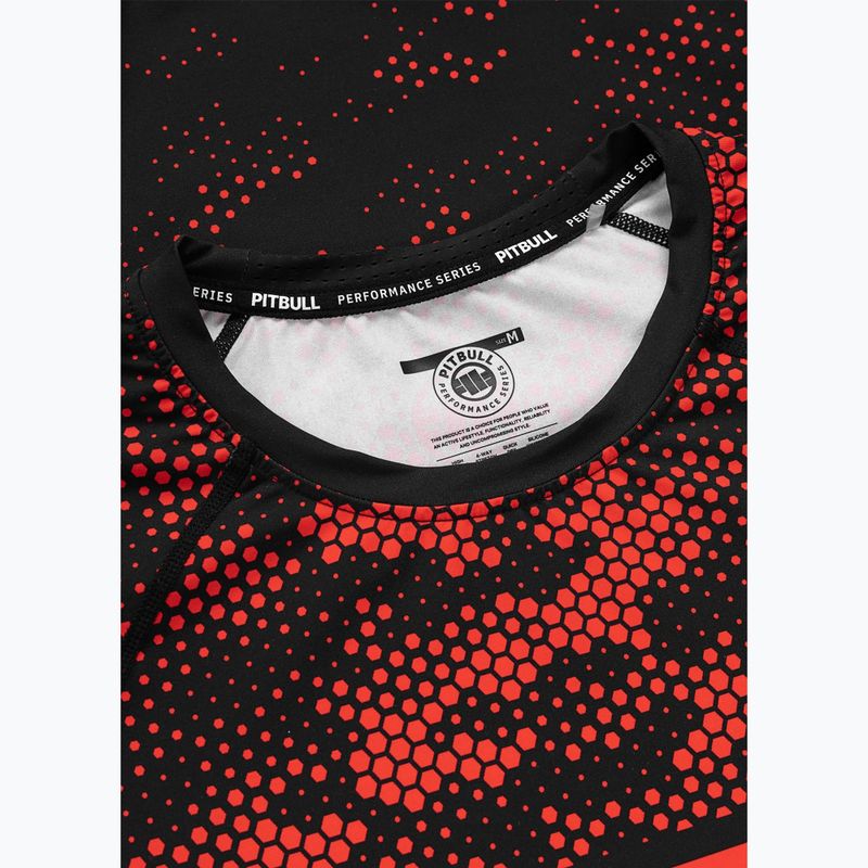 Men's rashguard Pitbull Hex Camo Hilltop Rashguard red 5