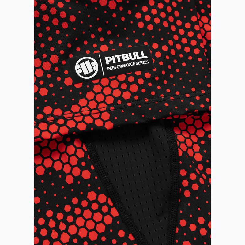 Men's rashguard Pitbull Hex Camo Hilltop Rashguard red 8